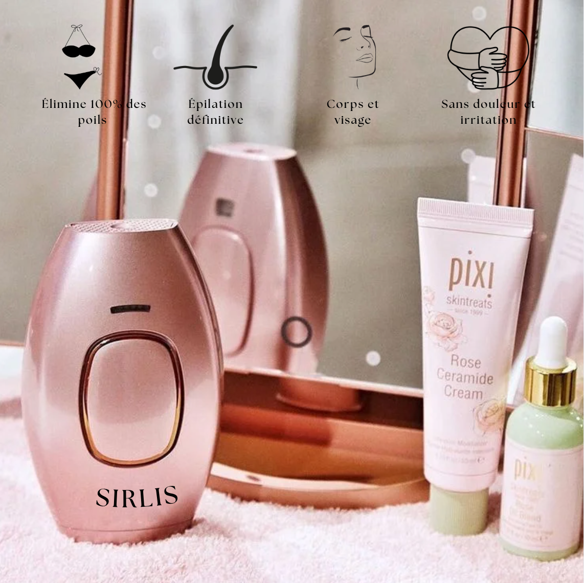 IPL PULSE-ÉPILATEUR À LUMIÈRE PROPULSÉE